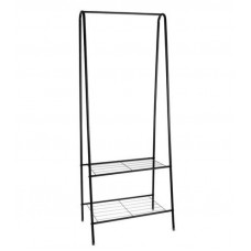 Iso Trade Clothes hanger - rack with a shelf for shoes (15303-uniw)