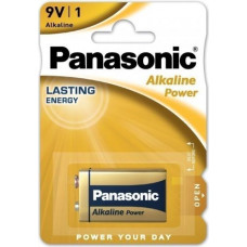 Panasonic 6LR22-1BB (9V) Blistera iepakojumā 1gb