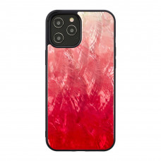 iKins case for Apple iPhone 12/12 Pro pink lake black