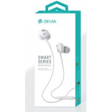 Devia Smart Series Wired Earphone (3.5) white austiņas