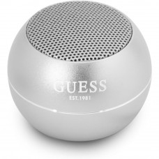 Guess Mini Bluetooth skaļrunis 3W 4H sudraba krāsā