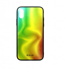 Tellur Cover Glass print for iPhone XS silk