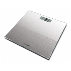Salter 9037 SVGL3R Salter Glass Electronic Digital Bathroom Scale - Silver Glitter
