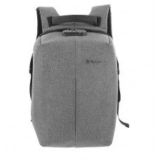 Tellur 15.6 Notebook Backpack Antitheft V2, USB port, gray mugursoma