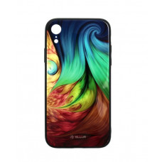 Tellur Cover Glass print for iPhone XR mesmeric