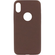 Tellur Cover Slim Synthetic Leather for iPhone X/XS brown