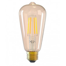 Tellur WiFi Filament Smart Bulb E27, amber, white/warm, dimmer kvēldiega lampa