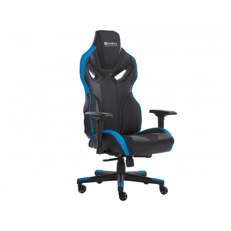 Datorkrēsls 640-82 Voodoo Gaming Chair Black/Blue