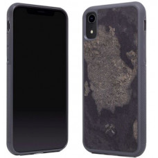 Woodcessories Stone Collection EcoCase iPhone Xr camo gray sto054 telefona vāciņš