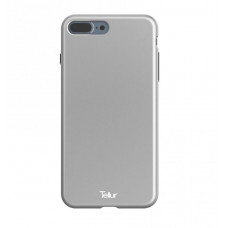 Tellur Cover Premium Soft Solid Fusion for iPhone 7 Plus silver