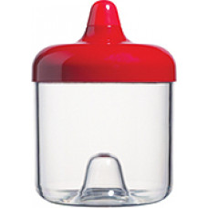 Viceversa round canister 0.75L red 11231 garšvielu konteineris