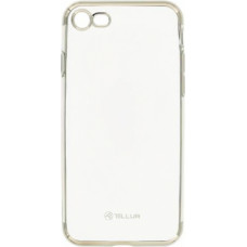 Tellur Cover Silicone Electroplated for iPhone 8 silver
