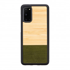 MAN&WOOD case for Galaxy S20 bamboo forest black