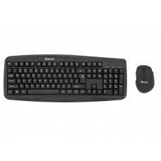 Tellur Basic Wireless Keyboard and Mouse kit black datorpele un klaviatūra,komplekts