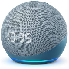 Amazon Echo Dot with clock (4th Gen) twilight blue (B7W644) Viedais skaļrunis