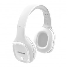 Tellur Bluetooth Over-Ear Headphones Pulse white austiņas