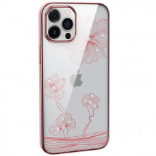 Devia Crystal Flora case iPhone 12 mini rose gold