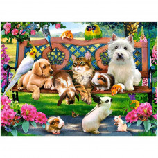 Puzzle 180el. Pets in the Park - Animals in the Park