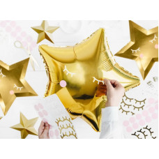 Gold Star Foil Balloon 48cm