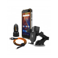 MyPhone Hammer Energy 2 Eco Dual black Extreme Pack/Android 11/telefonas/komplekts