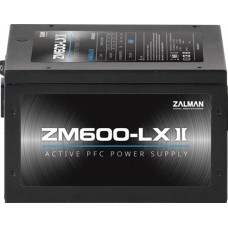 Zalman ZM600-LXII 600W, Active PFC, 85%, 200-240V, EU,barošanas bloks