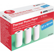 Agfa Thermique Print Paper ATP3WH,Melnbalto fotogrāfiju drukāšanai
