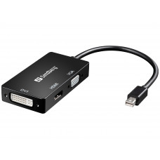 Sandberg 509-12 Adapteris MiniDP>HDMI+DVI+VGA