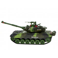 RC Big War Tank 9995 large 2.4 GHz green tank
