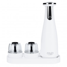 Adler AD 4449w Set of 3 spice grinders pepper mill salt shaker pepper shaker electric USB -C 1500 mAh