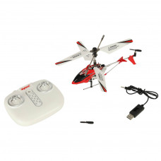 SYMA S107H 2.4GHz RTF RC helikopters sarkans
