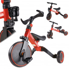 Trike Fix Mini cross-country tricycle 3 in 1 with pedals red