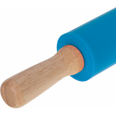 Silicone dough roller 38cm blue