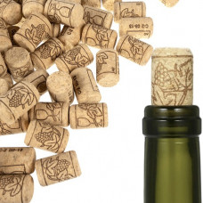 Vīna pudeļu korķi - 100 gab (17222-uniw)