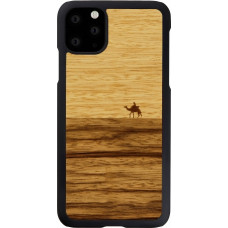 MAN&WOOD Aizmugurējais vāciņš iPhone 11 Pro Max terra black