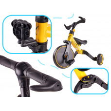 Trike Fix Mini cross-country tricycle 3 in 1 with pedals yellow