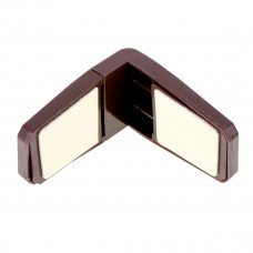Angled drawer safety device version 2 brown
