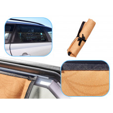 Magnetic curtain car window cover duck