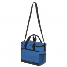 Thermal bag for lunch beach picnic 16L navy blue