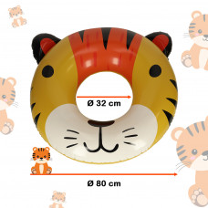 Children's 80cm tiger swimming wheel