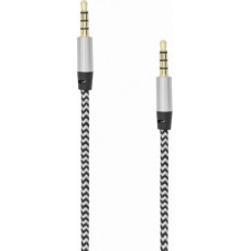 Sbox AUX kabelis 3.5mm to 3.5mm 3535-1.5W Balts