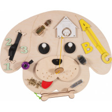 Wooden manipulative board dog 49x37x6,5