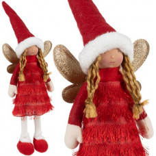 Fairy - red Christmas figurine (17053-uniw)