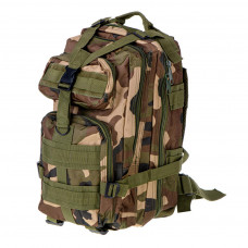 Tactical military tourist backpack 25L moro