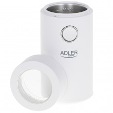 Adler AD 4446ws Coffee nut herb grinder electric white silver 150W