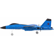 RC lidmašīna SU-35 reaktīvais FX820 zils