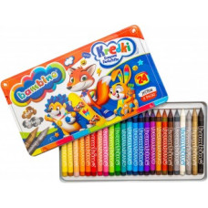 BAMBINO Crayons in metal box 24 colors