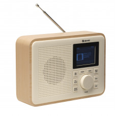 Denver DAB-60LW DAB+ digitālais radio, kā arī iebūvēts FM radio