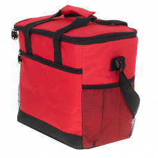 Thermal bag for lunch beach picnic 16L red