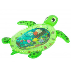 Ūdens piepūšams maņu paklājiņš bruņurupuča formā,zaļš