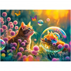 Puzzle 100 pieces Magical Morning - Cat 6+
